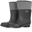 GEKO Rubberen laarzen - waterdicht - slipvast - maat 39 - zwart
