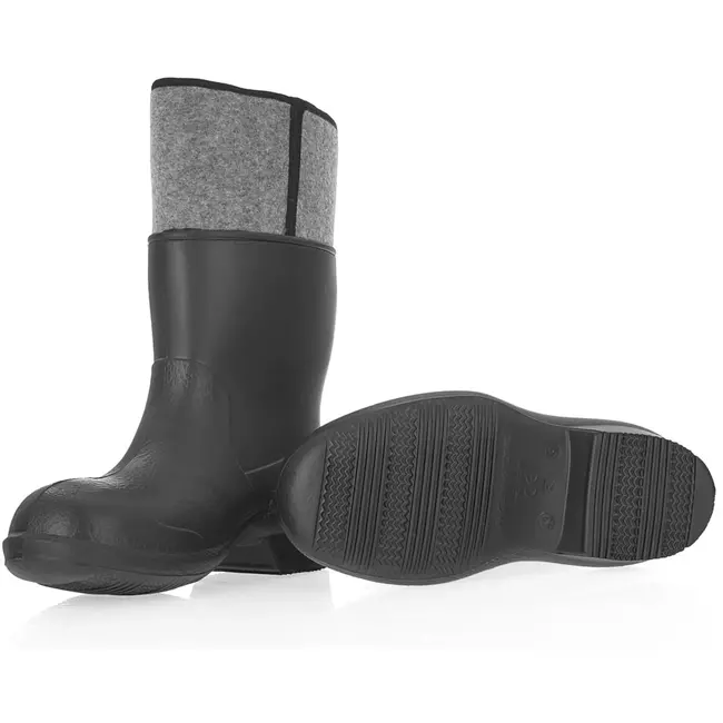 GEKO Rubberen laarzen - isolerend - antislip - maat 44 - zwart