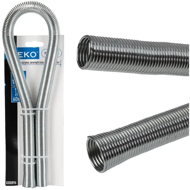 GEKO Buitenspiraal voor buigen van PEX-AL-PEX leidingen - 16mm - Veerstaal - 60 cm lang