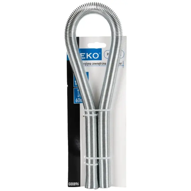 GEKO Buitenspiraal voor buigen van PEX-AL-PEX leidingen - 16mm - Veerstaal - 60 cm lang