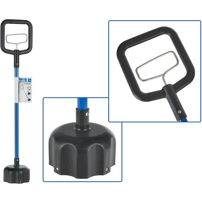 GEKO Magnetische grijper - lange steel - snelle loslaatfunctie - 77 cm