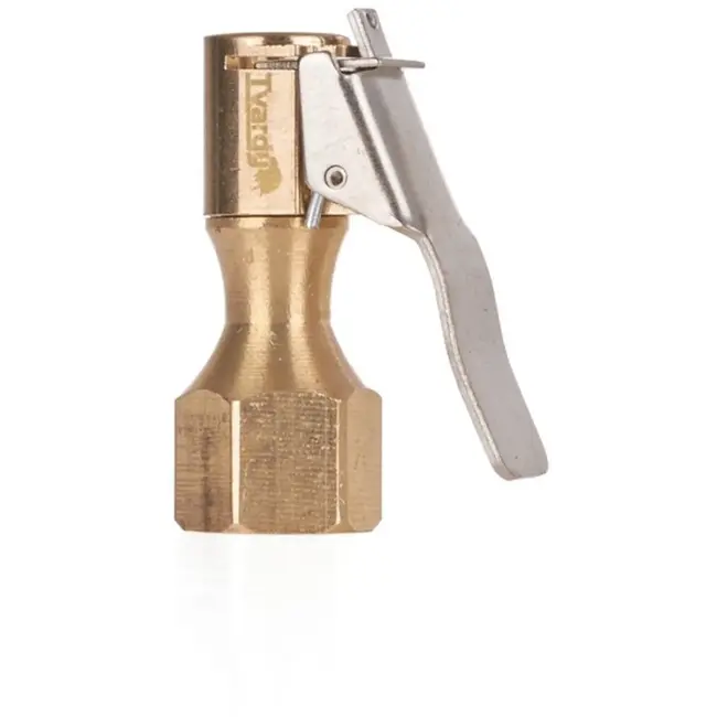 Tvardy Brass ventielconnector - robuust ontwerp - 8 mm - universele schroefdraad