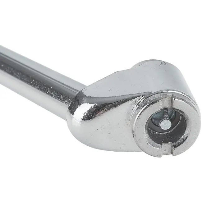 GEKO Dubbelzijdige oppompconnector - 8mm - Lange ventielverbinding - Voor moeilijk bereikbare plekken