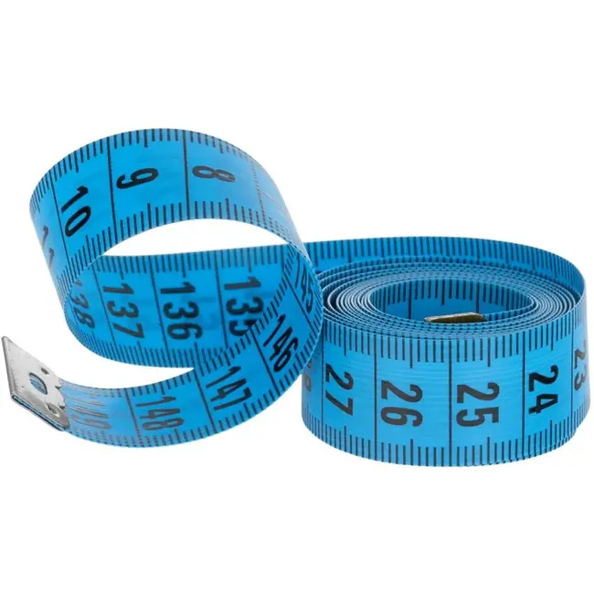 GEKO Meetlint - 150 cm - Inclusief beschermhoes - Duurzaam en nauwkeurig