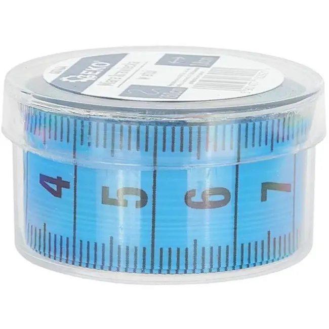 GEKO Meetlint - 150 cm - Inclusief beschermhoes - Duurzaam en nauwkeurig
