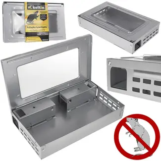 Keltin Duurzame metalen muizenval - Humaan en herbruikbaar ontwerp