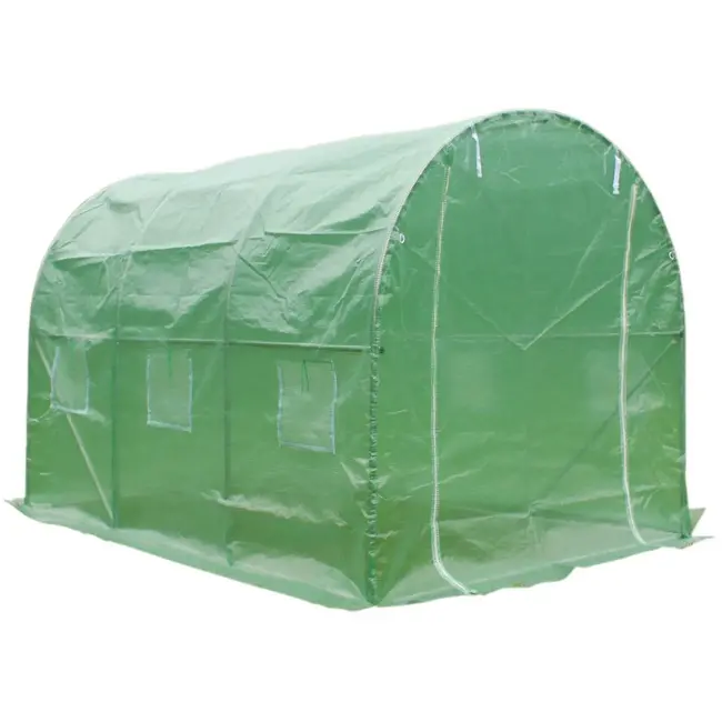 GEKO Tuinserre - UV-bestendig - Dubbele ingang - 3x2x2 m