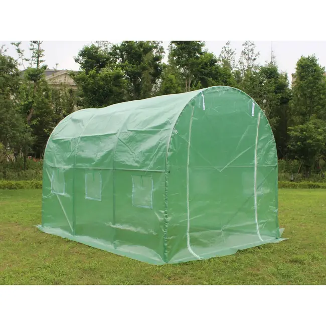 GEKO Tuinserre - UV-bestendig - Dubbele ingang - 3x2x2 m