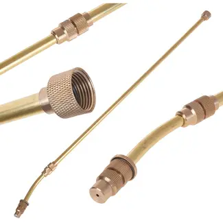 GEKO Telescopische spuitlans - Verstelbaar 50-98 cm - Duurzaam messing