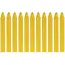 GEKO Gele bandenkrijt - waterdicht - 12x110mm - set van 10 stuks