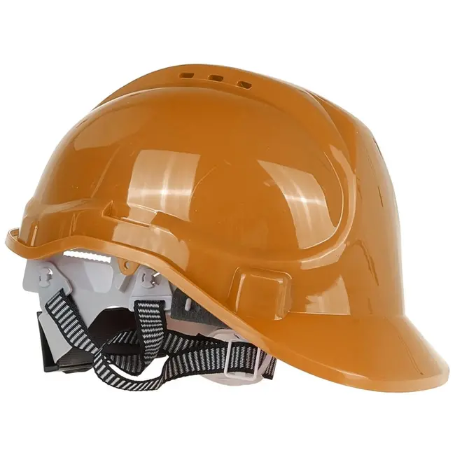 GEKO Veiligheidshelm - Verstelbaar - Oranje - HDPE - -10°C tot +50°C