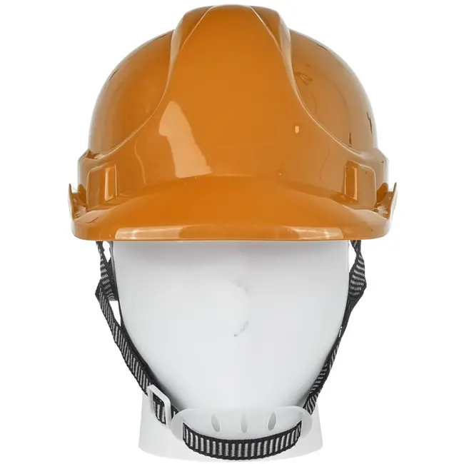 GEKO Veiligheidshelm - Verstelbaar - Oranje - HDPE - -10°C tot +50°C