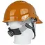 GEKO Veiligheidshelm - Verstelbaar - Oranje - HDPE - -10°C tot +50°C