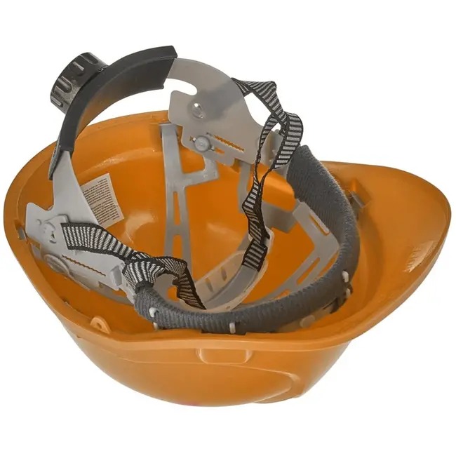 GEKO Veiligheidshelm - Verstelbaar - Oranje - HDPE - -10°C tot +50°C