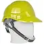 GEKO Veiligheidshelm - Verstelbaar - Geel - HDPE - Voor Diverse Weersomstandigheden