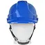 GEKO Verstelbare veiligheidshelm - HDPE - Blauw - 53-62 cm - Voor alle weersomstandigheden