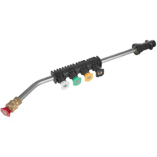 GEKO Lance gebogen 15° - Set van 5 spuitmonden - Max 350 bar - Snelle koppeling