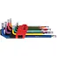 GEKO 9-delige Torx-sleutelset - Kleurgecodeerd - CrV Staal - T10-T50