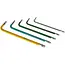 GEKO 9-delige Torx-sleutelset - Kleurgecodeerd - CrV Staal - T10-T50