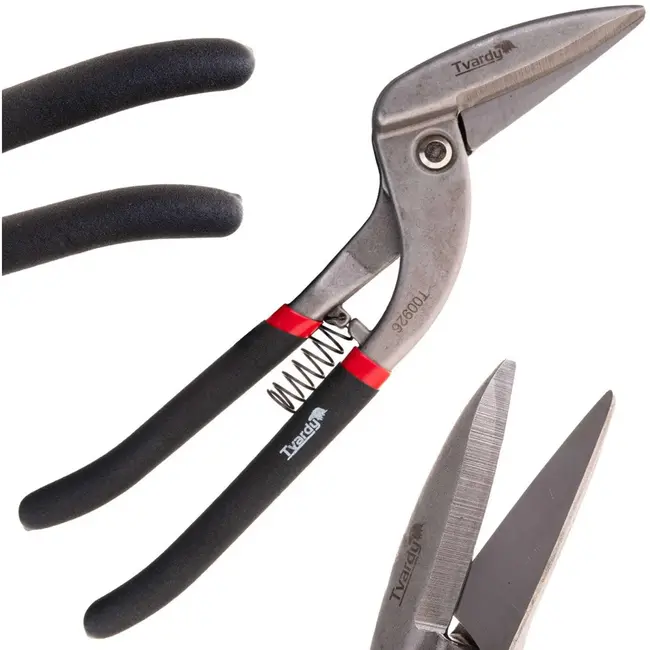 Tvardy Linkshandige pelikaanscharen - CrV staal - 300 mm - Anti-slip handgrepen