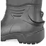 GEKO Zwarte herenlaarzen - Waterdicht PVC - Antislip - Maat 45 - Hoogte 38 cm