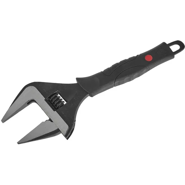 Tvardy Verstelbare moersleutel - extra brede bek - 0-60 mm - ergonomisch - CrV staal