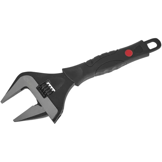 Tvardy Verstelbare moersleutel - extra brede bek - 0-50 mm - ergonomisch - CrV staal
