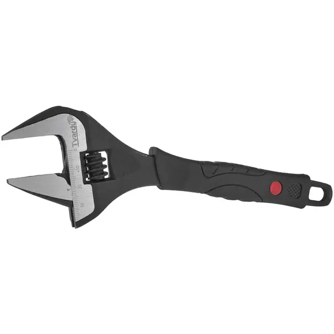 Tvardy Verstelbare moersleutel - extra brede bek - 0-39 mm - ergonomisch - CrV staal