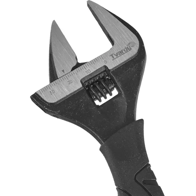 Tvardy Verstelbare moersleutel - extra brede bek - CrV staal - ergonomisch - 0-34 mm