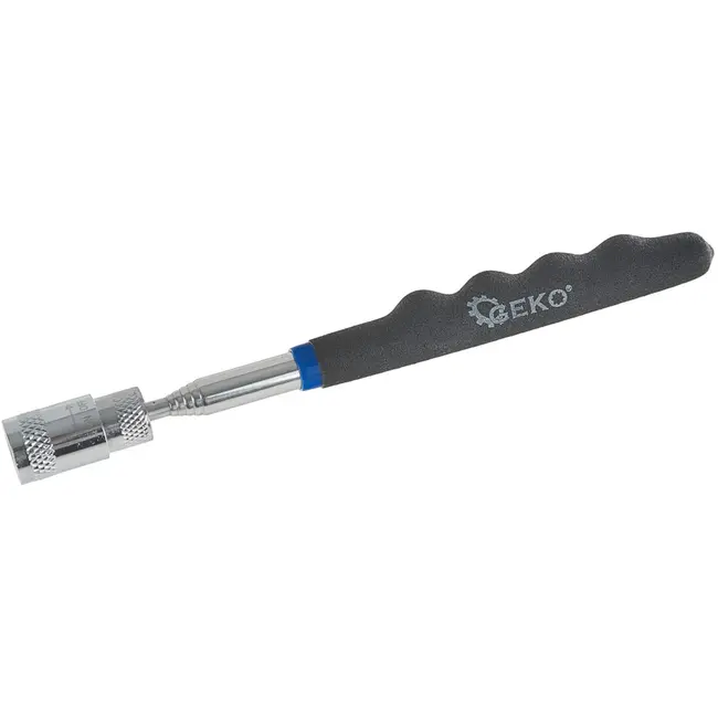 GEKO Telescopische grijper - magnetisch - LED licht - 80 cm - 12 stuks