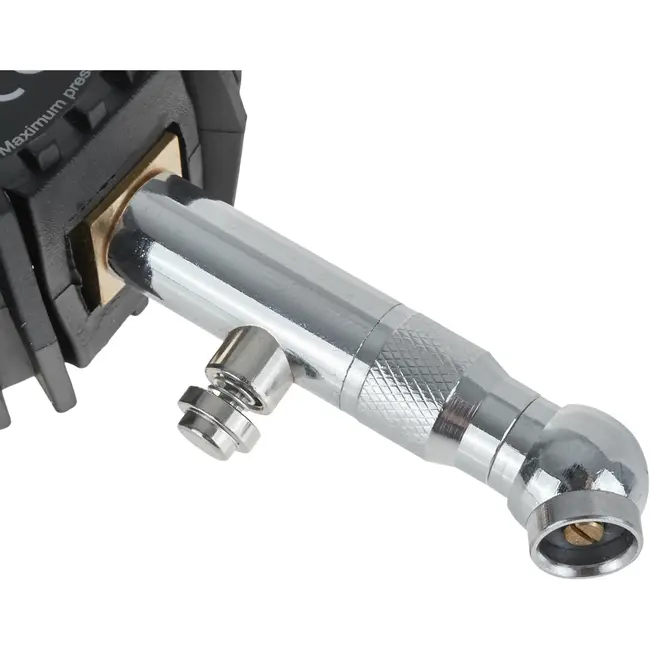 GEKO Digitale bandenspanningsmeter - LCD display - 45° draaibare kop - Meeteenheden in bar en kPa