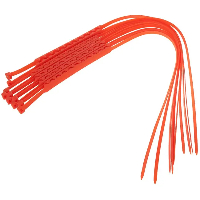 GEKO Anti-slip bandenstraps - Zelfstrakkend - Nylon - 10 stuks - Weerbestendig