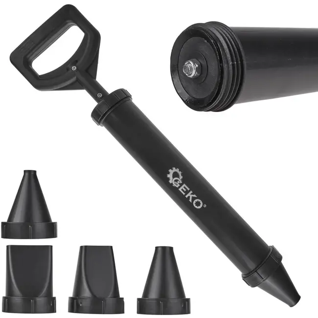 GEKO Cementgrout Applicator - 850 ml - Inclusief 4 Mondstukken - Duurzaam Kunststof