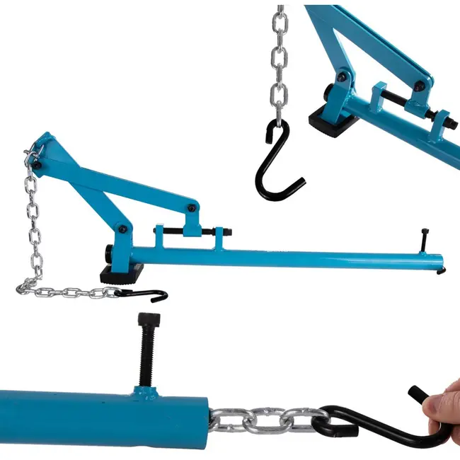 GEKO Hulphendel voor spanning en controle - 500kg capaciteit - Mechanisch ontwerp - Voor auto's en motorfietsen