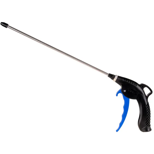 GEKO Luchtpistool - 30 cm Stalen Nozzle - 1/4" Koppeling - 15 Bar - Ergonomisch Ontwerp