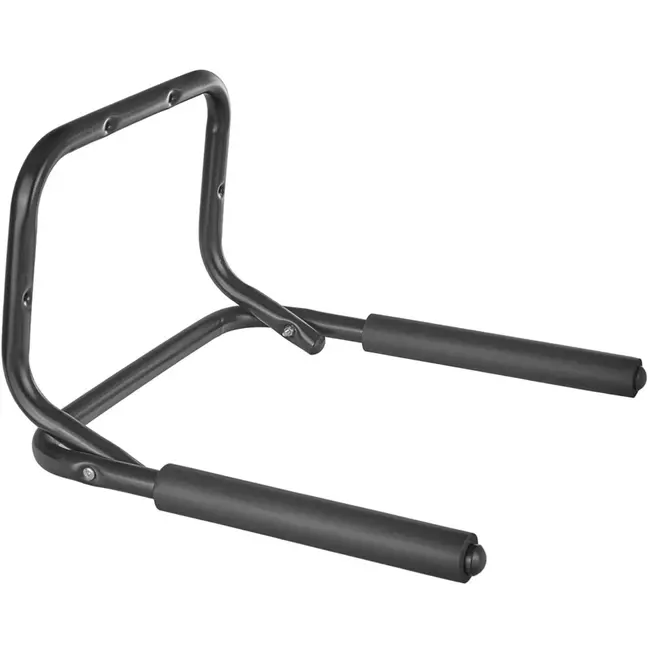 Keltin Opvouwbare fiets wandhanger - Ruimtebesparend - Zachte foam bescherming - 36x30x48 cm