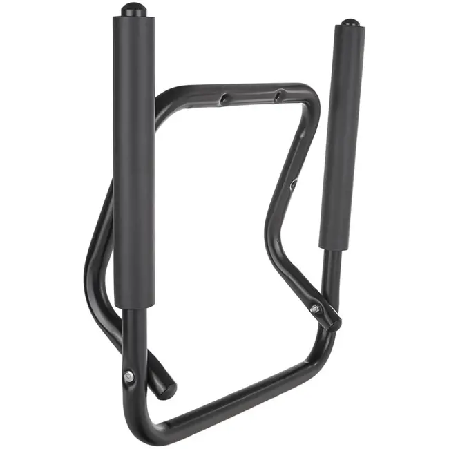 Keltin Opvouwbare fiets wandhanger - Ruimtebesparend - Zachte foam bescherming - 36x30x48 cm