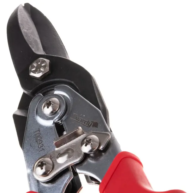 Tvardy Rechte blikschaar - CrV staal - 250 mm - Antislip handgreep