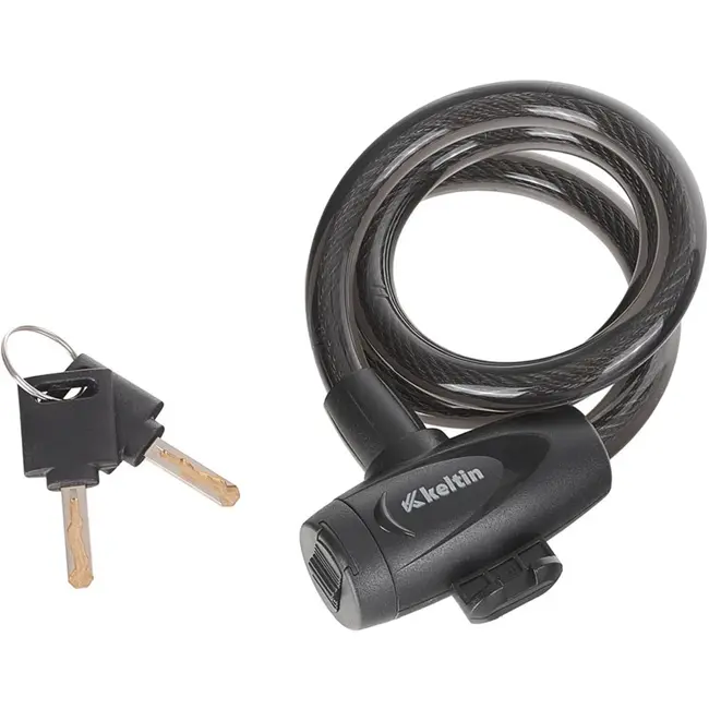 Keltin Fietsslot met sleutel - 12 mm dik - 80 cm lang - Weerbestendig - Inclusief 2 sleutels