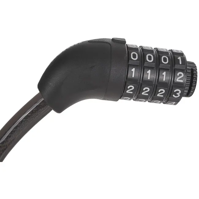 Keltin Fietsslot - 4-cijferige combinatie - Weerbestendig - 12 mm dik - 1200 mm lang