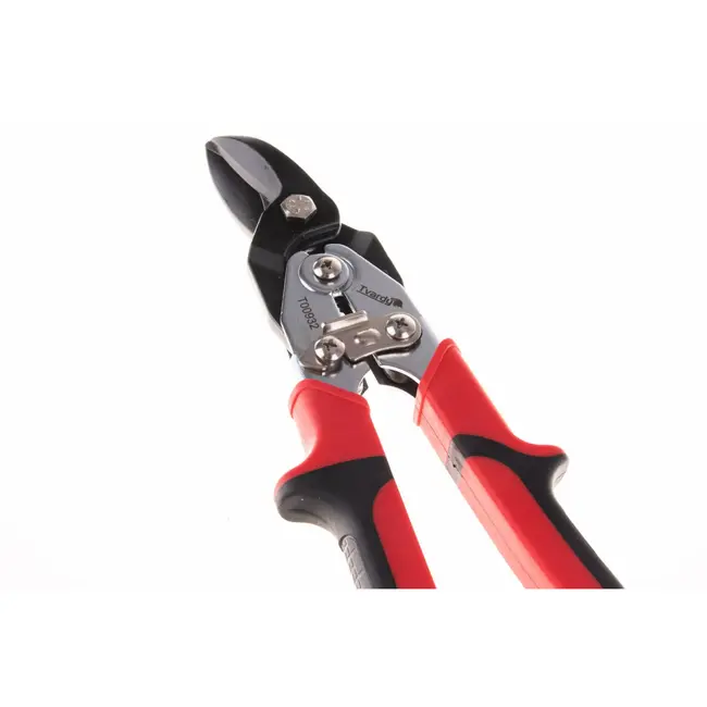 Tvardy Rechtsknippende blikschaar - 250 mm - CrV staal - Anti-slip handgrepen