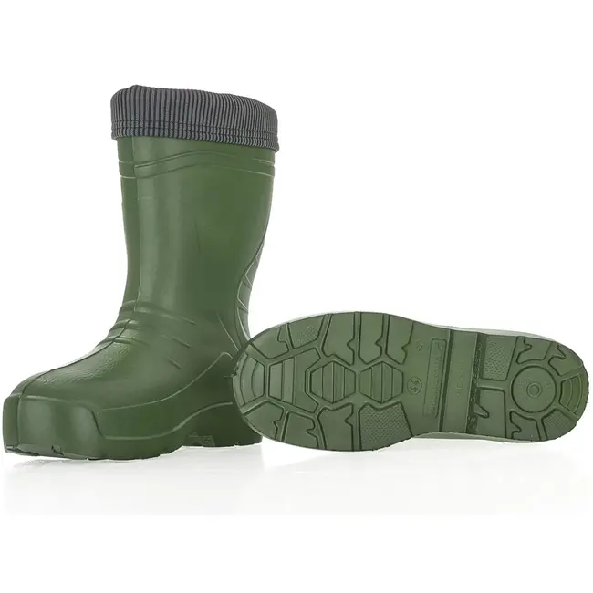 GEKO Lichtgewicht laarzen - Isolerend - Slipvast - Maat 45 - Olijfgroen