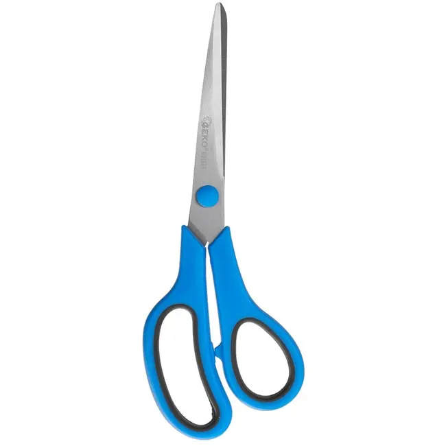 GEKO Ergonomische schaar - roestvrij staal - 210 mm - comfortabele grip