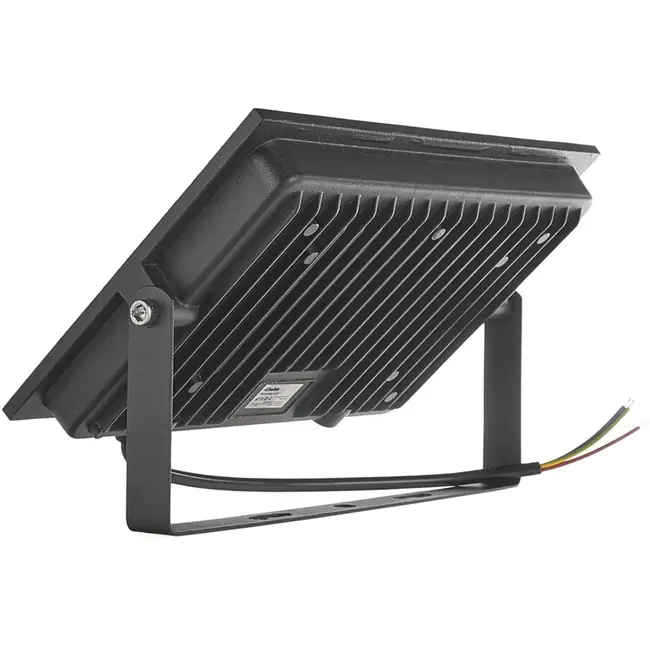 Keltin 100W LED schijnwerper - warm wit 2700K - verstelbaar - IP66 - aluminium en glas