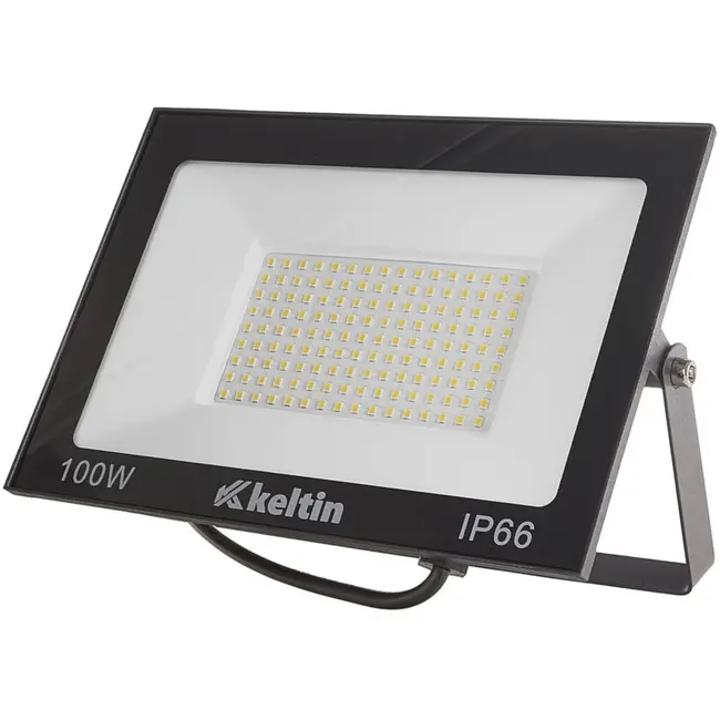 Keltin LED schijnwerper - 100W - koud wit 6500K - IP66 - verstelbaar - aluminium