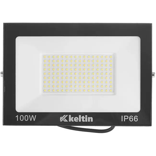 Keltin LED schijnwerper - 100W - koud wit 6500K - IP66 - verstelbaar - aluminium