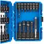 GEKO 33-delige impact bits set - S2 staal - magnetische houders - veelzijdige maten