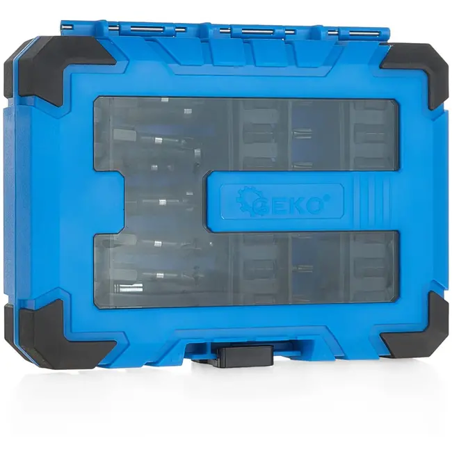 GEKO 33-delige impact bits set - S2 staal - magnetische houders - veelzijdige maten