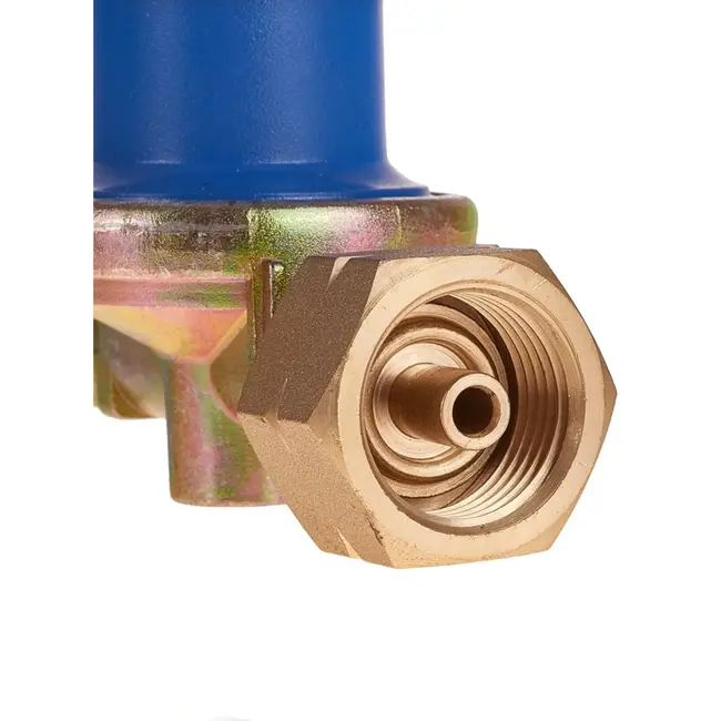 GEKO Gasdrukregelaar - Verstelbaar 0.5-4 bar - Messing - Voor Propaan/Butaan