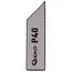 GEKO Schuurspons Schuin - P40 Korrel - 125x90x25 mm - Voor Hout, Metaal & Composieten